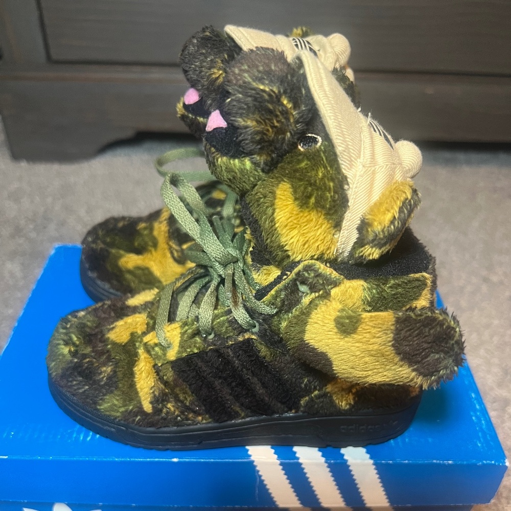 Adidas by Jeremy Scott Bear Sneaker Camo